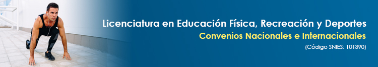 Licenciatura en Educación Física, Recreación y Deportes