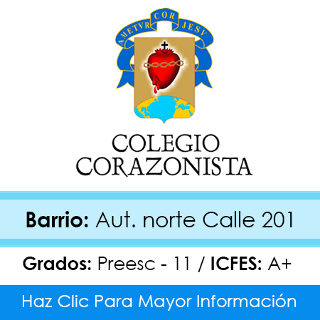 Colegio Corazonista Hermanos Del Sagrado Corazón en la zona Noroccidental de Bogotá, sector Suba